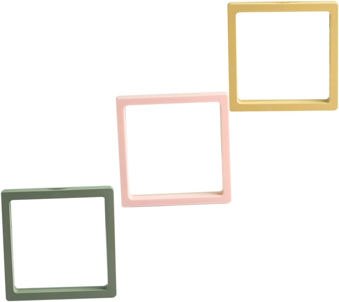 3 Pcs Jewelry Display Container PP PE Portable Storage Box