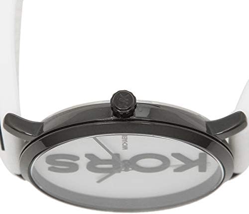 Miniatura 3 de Michael Kors MK2829 Charley - Reloj de silicona blanco con esfera blanca de tres manecillas Blanco