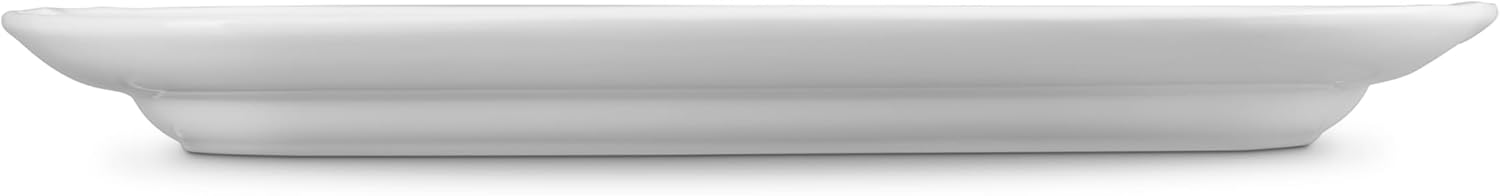 Le Creuset Stoneware Serving Platter, 16.25", White