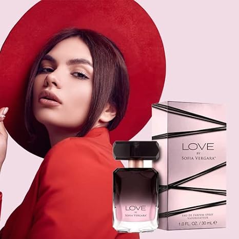 Sofia Vergara Love for Women Eau de Parfum Spray, Floral Fruity, 1 Fl Oz