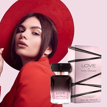 Sofia Vergara Love for Women Eau de Parfum Spray, Floral Fruity, 1 Fl Oz