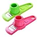 HEELPPO Prensas De Ajo Trituradora De Ajo Pelador De Ajo Molinillo De Ajo Multifuncional BalancíN De Ajo FáCil De Usar Accesorios De Cocina Random Color,2PCS