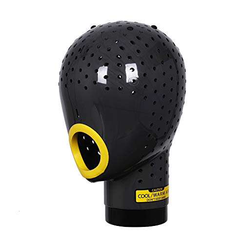 Hair Dryer Fresh Wig Head Dryer Wig Stand Wig Holder Mannequin Head, Drying Wig From Inside To Outside, Quickly, Easily, For Lace Wig Scalp Cap Net (Black) #TOP18