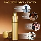 AUYAO Atomizer perfum wielokrotnego napełniania, 2X5ml Mini Przenośna butelka z rozpylaczem, butelka perfum wielokrotnego napełniania, miniaturowe perfumy, idealne na spacery, podróże, wieczorne