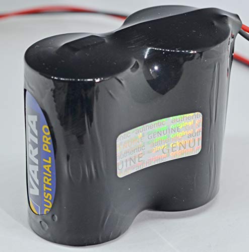 akkupilot Ersatzbatterie kompatibel zu ABUS FU2986 kompatibel für 2WAY-Funk-Außensirene