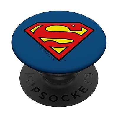 Superman Classic S Shield Logo PopSockets Adhesive PopGrip
