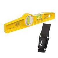 Stabila – STABILA Wasserwaage Type 81 S Torpedo mit Tasche, 25 cm, rob