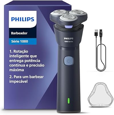 Philips Barbeador Elétrico Shaver Série 1000 com Cabeças Flutuantes 3D