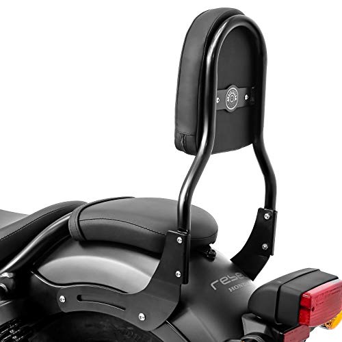 Sissy bar pour Honda Rebel 500 2017-2020 dossier passager moto custom noir CL
