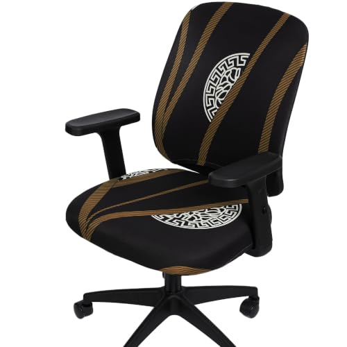 Melaluxe Computer Office Chair Cover - Protective & Stretchable Universal Chair Covers Stretch Rotating Chair Slipcover