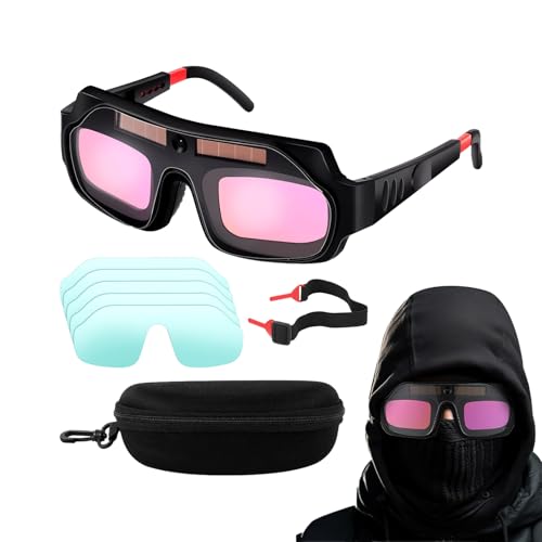 Lunettes de soudage pour travaux de construction et métallurgie en atelier