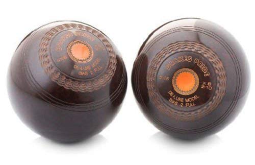 DRAKES PRIDE BROWN DELUXE CROWN GREEN BOWLS** (2-04)