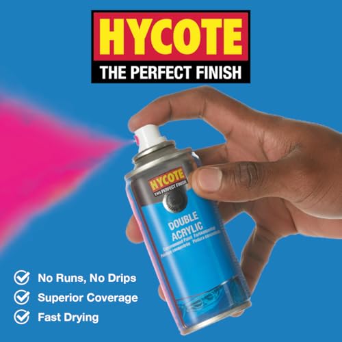 Hycote Sprühfarbe Mattweiß - 400 ml
