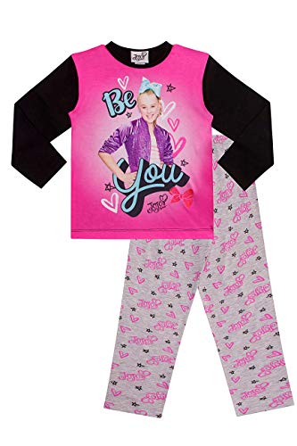 Girl's Official JoJo Siwa Be You Long Jo Jo Pyjamas (10-11 Years) Pink