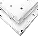 iLuvBamboo Bamboo Cotton Pad Cover -Black, Grey and White (Pack of 2)