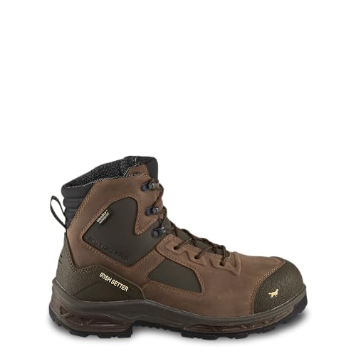 Irish Setter, Kasota, Men’s, 6", Waterproof, Non-Metallic Safety Toe & Internal Metguard, Work Boot4