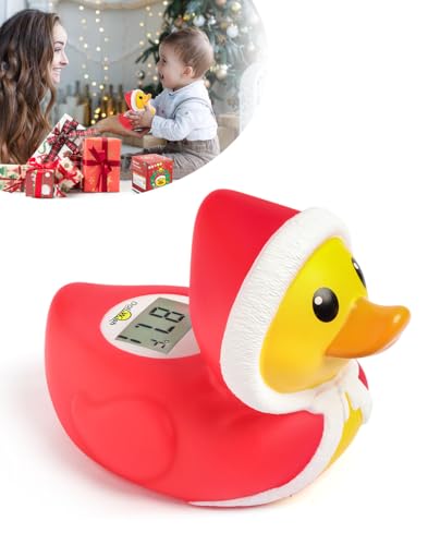 Image of Baby Bath Thermometer and Baby Water Thermometer for Bathtub Pregnancy Christmas Gift Duck Bath Temperature Toy