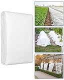 Homoda Plant Covers Freeze Protection, 10 ft x 30 ft 1.2oz Frost Blankets for Outdoor Plants in Winter, Floating Row Cover for Vegetable Garden, Frost Cloth Plant Freeze Protection