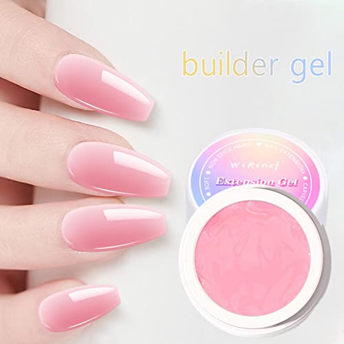 Cola para unhas de gel sólido - Extensão de unhas DIY Gel de pontas de unhas sólidas,Gel de cola de