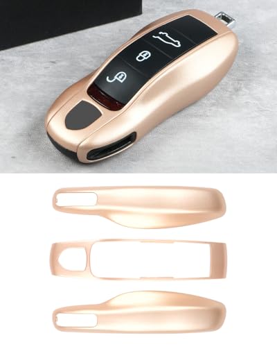 Carcasa de llave para Porsche 911 y Panamera con acabado exclusivo premium