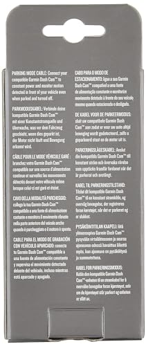 Garmin 010-12530-03 Cabo modo estacionamento, 16,8 cm x 6,8 cm x 5 cm, preto