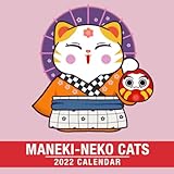  Cute Maneki-Neko Cats Calendar 2022: Cutest animals, Kawaii Art Cats. Gifts for kids  Lunar Moon Phases, Squared Monthly Calendar, Calendario, Calendrier12 Months  BONUS 4 Months 2023