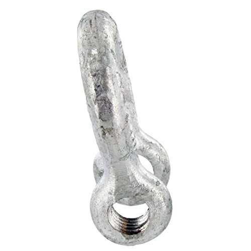 Us Cargo Control 1-1/2 Inch Galvanized Screw Pin Anchor Shackle - Each With A 17 Ton Capacity #TOP3