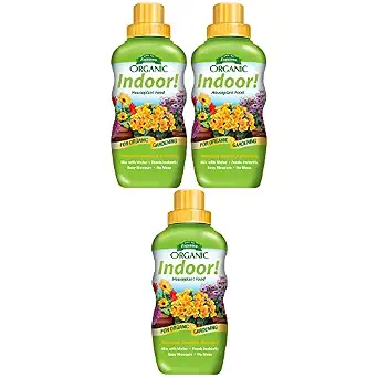 Espoma 8 Ounce Concentrated Organic Indoor Plant Food - Pack of 3