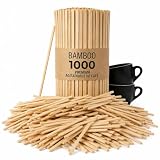GASTROTOMI Paletinas Café Desechables Pack de 1.000 Palitos de Madera, 14cm