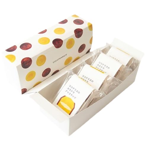 ココテラスのカステラアイスサンド(4個)