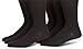 Price comparison product image HJ HALL Men's The Original Wool Softop Socks, Black, Size 6 to 11