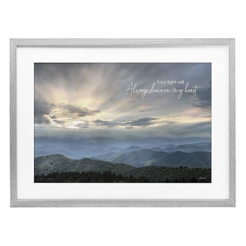 Affiche encadrée Light Will Always Shine par Lori Deiter 43x58 cm