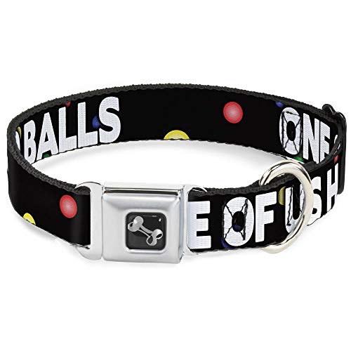 Collier de chien en forme d'os réglable 11-43,2 cm noir blanc Medium - 2