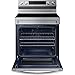 Samsung NE63A6511SS 6.3 Cu. Ft. Stainless Smart Freestanding Electric Range
