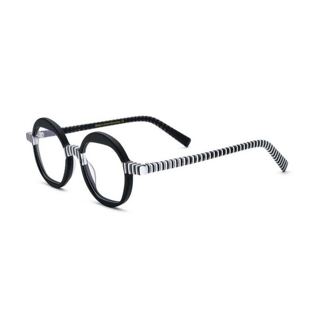 Okrągłe paski oprawki do okularów octanowe oprawki do okularów mężczyźni kobiety okulary okulary