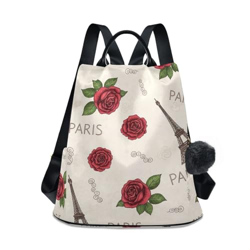 Mochila vintage para mujer antirrobo que evita hurtos gracias a su cremallera