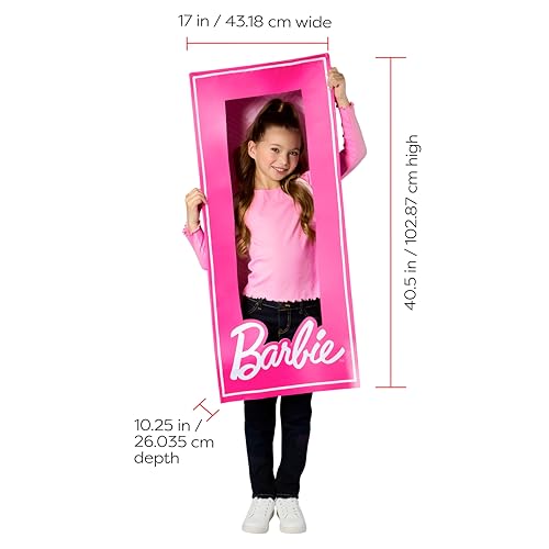 Disfraz Barbie para Niñas Talla Única miniatura 4