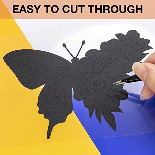 image for HTVRONT Black Permanent Vinyl, 12