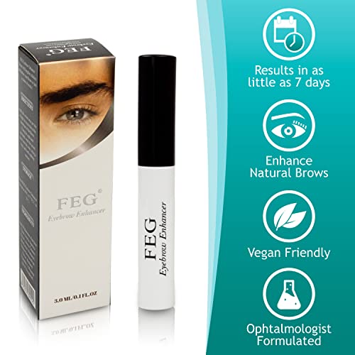 image for FEG Eyebrow Enhancer Growth Treatment Serum | Eyebrow Enhancing Serum 