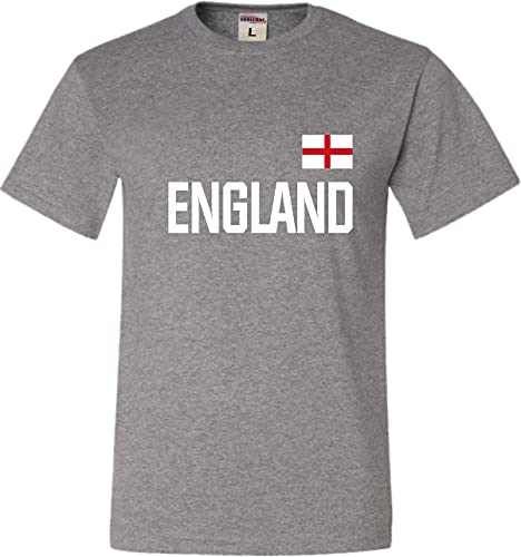 Go All Out Large Oxford England Football Jersey T-Shirt