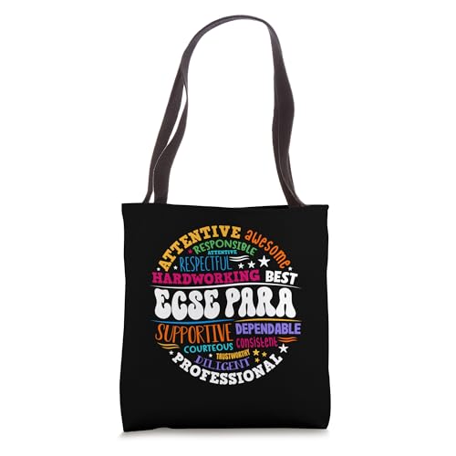 Groovy Early Childhood Special Education SPED ECSE Para Tote Bag