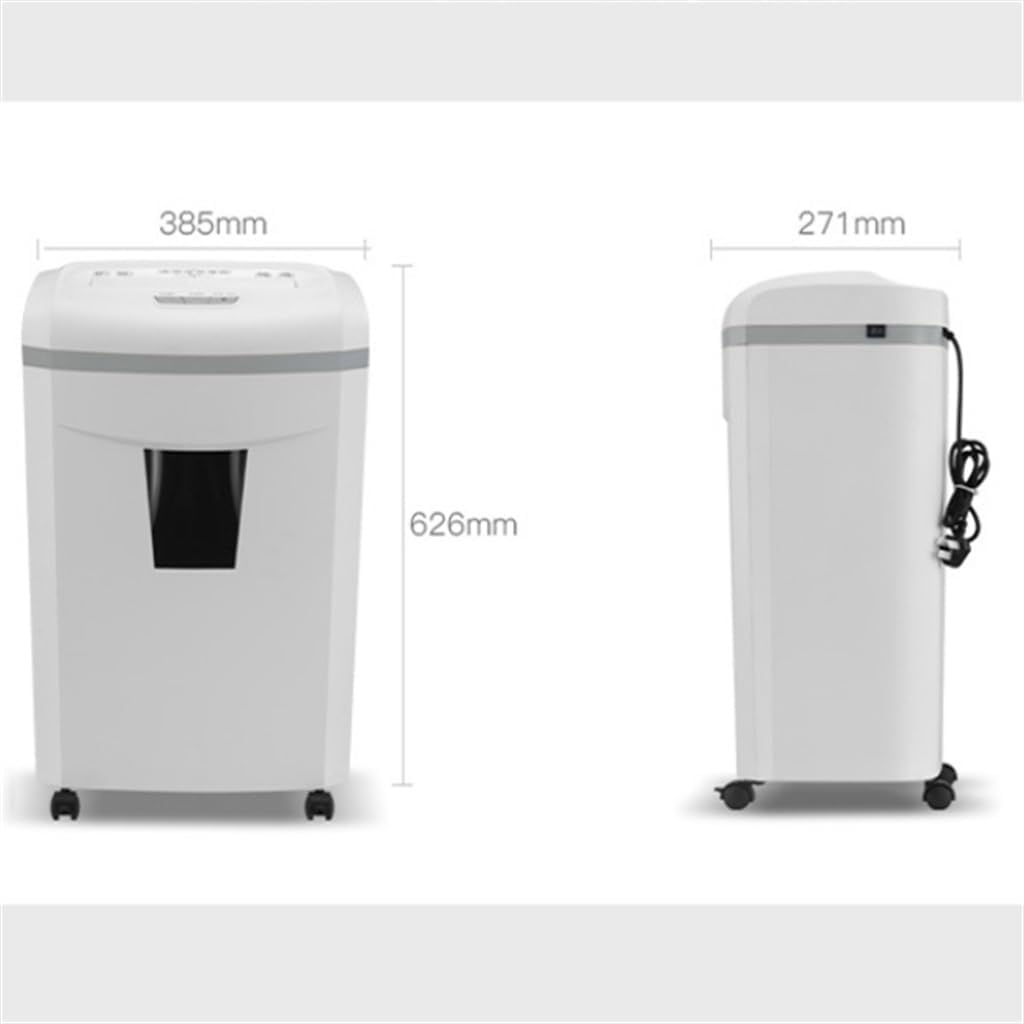 Class 4 Secure Large Office Shredder Shreds 17 Sheets Per Pass Lasts Up to 150 Minutes (D As Shown)