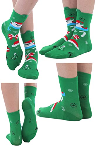 Image of ToBeInStyle Women's Pack of 6 or 12 Fashion Printed Crew Socks
