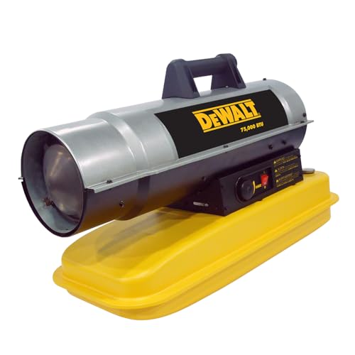 DEWALT DXH75KT Kerosene Heater, 75K BTU