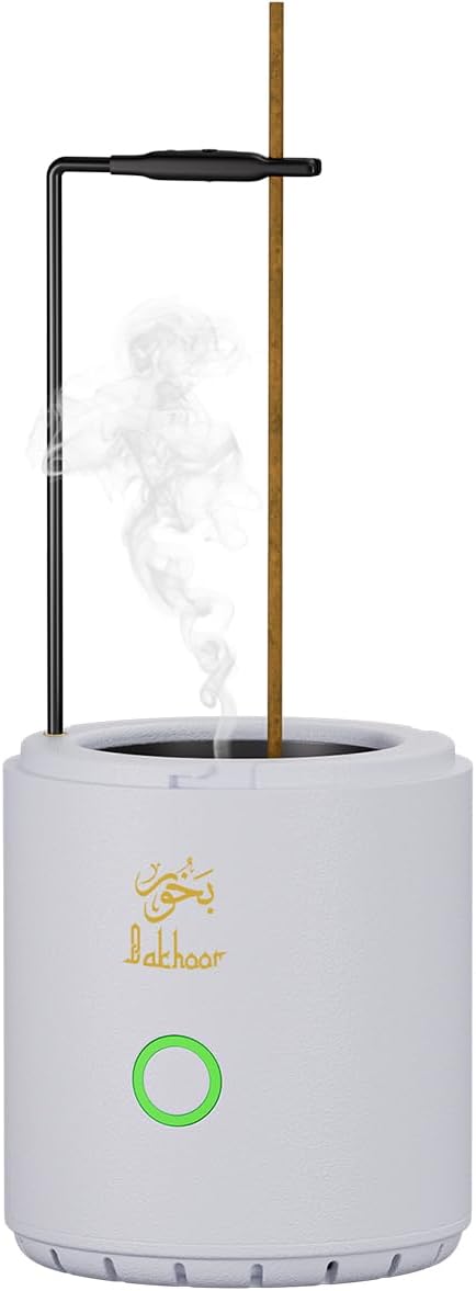 Incense Holder, 120s Long Burn， Automatic Burning Electronic Incense Burner, Supports Various scents. Suitable for Meditation, Yoga, spa, and Home décor