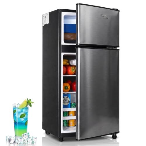 Cucina Magica Compact Double Door Mini Fridge