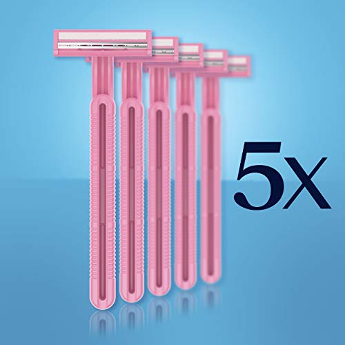 Gillette Daisy Women’s Disposable Razor Multipurpose Hair Remover, 5 Count #TOP2