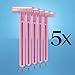 Gillette Daisy Women’s Disposable Razor Multipurpose Hair Remover, 5 Count