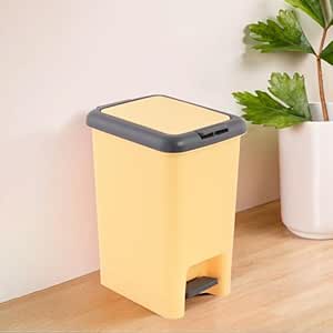 Kuber Industries 6.5 Liter Dustbin for Kitchen & Home with Pedal ...