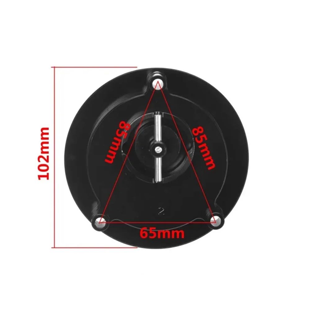 Tappo Serbatoio Carburante In Acciaio Inox Per Kawasaki Ninja ZX-6R/ZX-10R/ZX-14R - Con Chiave